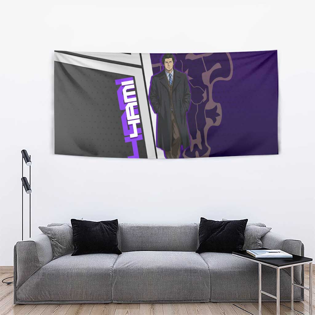 Yami Sukehiro Tapestry Dark Anime Graphic Style