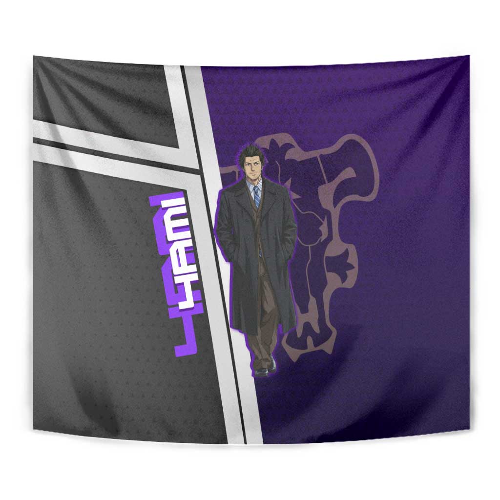 Yami Sukehiro Tapestry Dark Anime Graphic Style