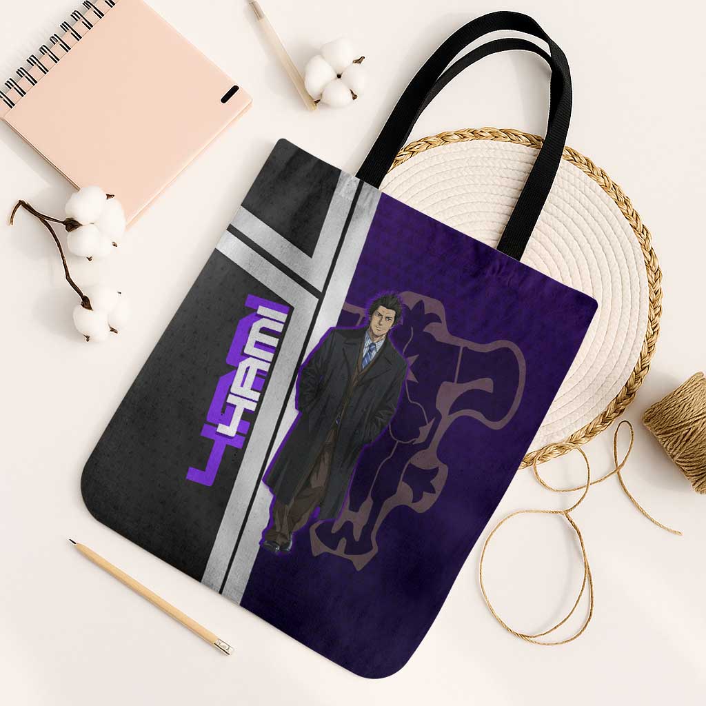 Yami Sukehiro Tote Bag Dark Anime Graphic Style