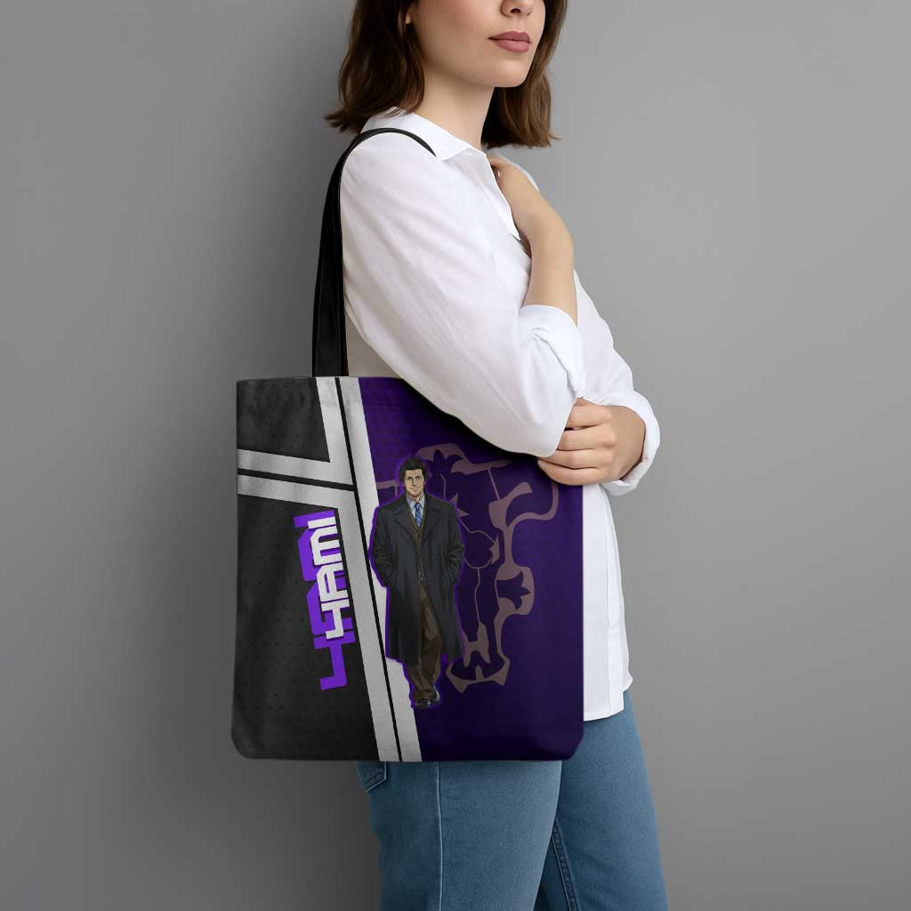 Yami Sukehiro Tote Bag Dark Anime Graphic Style