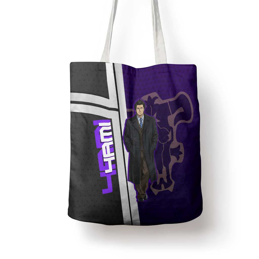 Yami Sukehiro Tote Bag Dark Anime Graphic Style