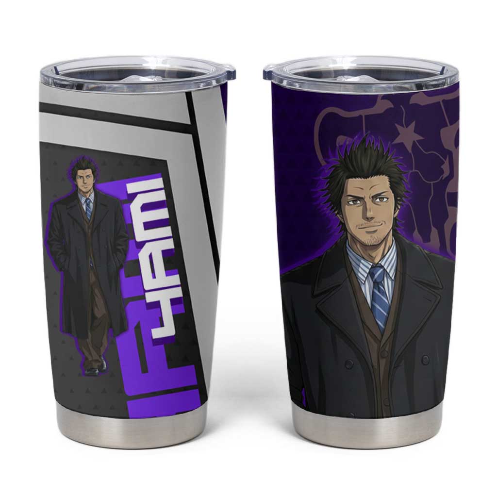Yami Sukehiro Tumbler Cup Dark Anime Graphic Style