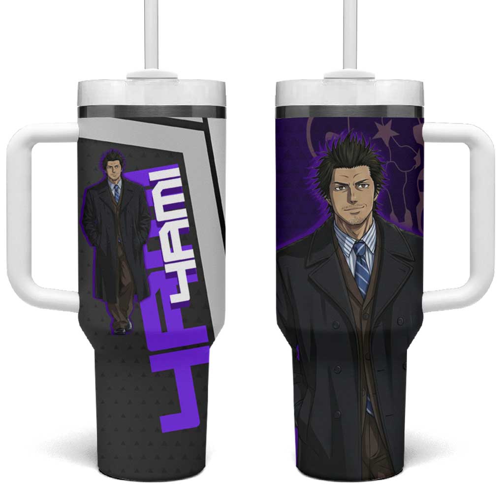 Yami Sukehiro Tumbler With Handle Dark Anime Graphic Style