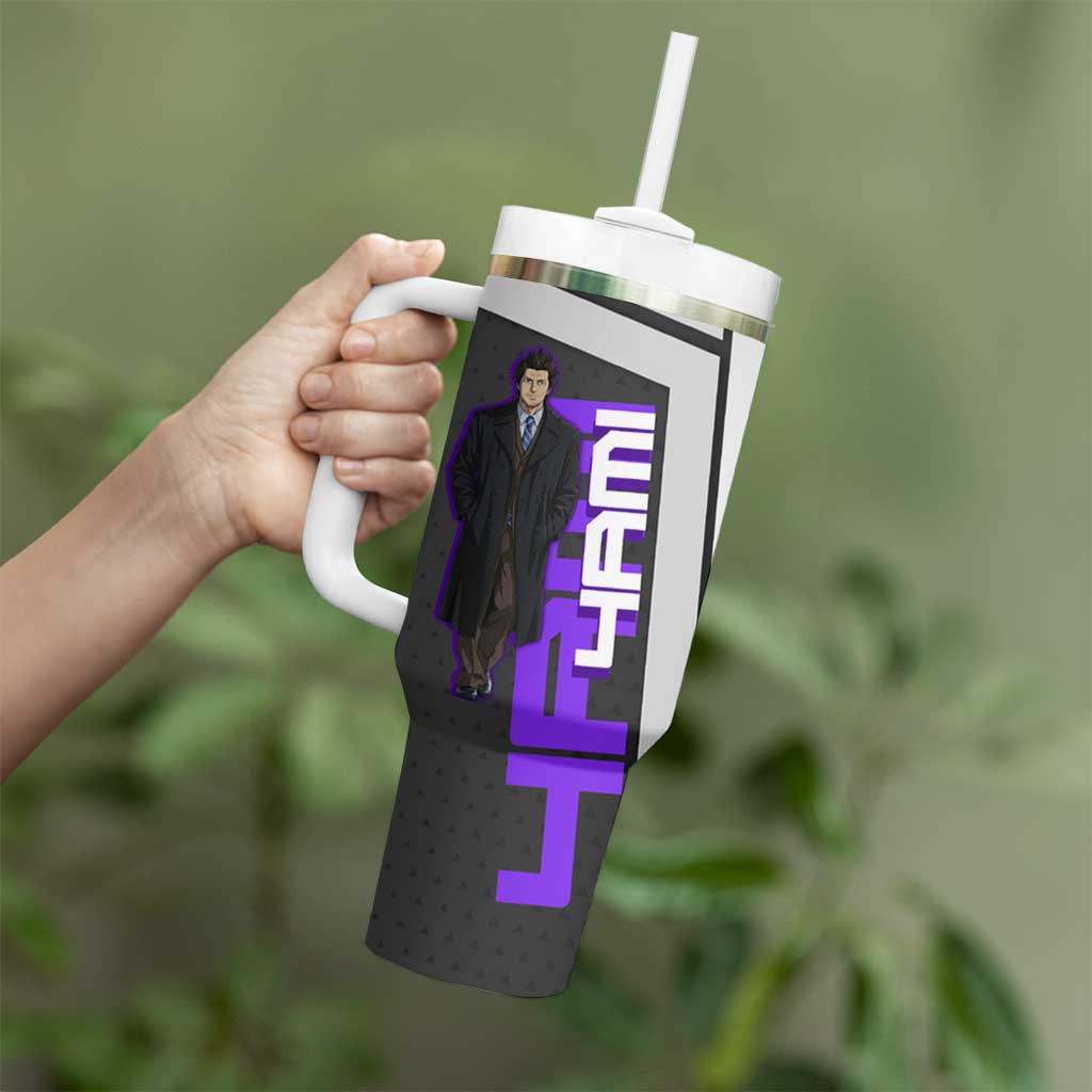 Yami Sukehiro Tumbler With Handle Dark Anime Graphic Style