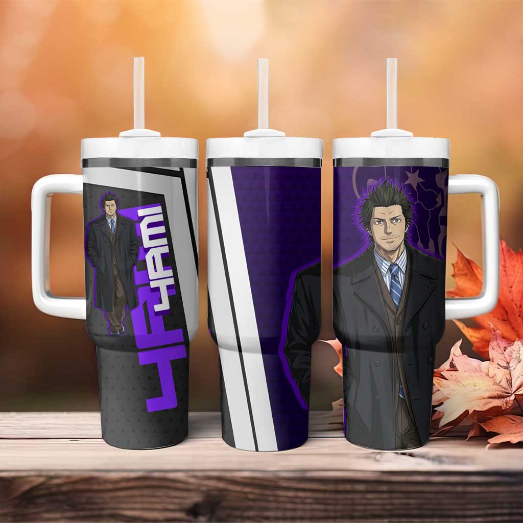 Yami Sukehiro Tumbler With Handle Dark Anime Graphic Style