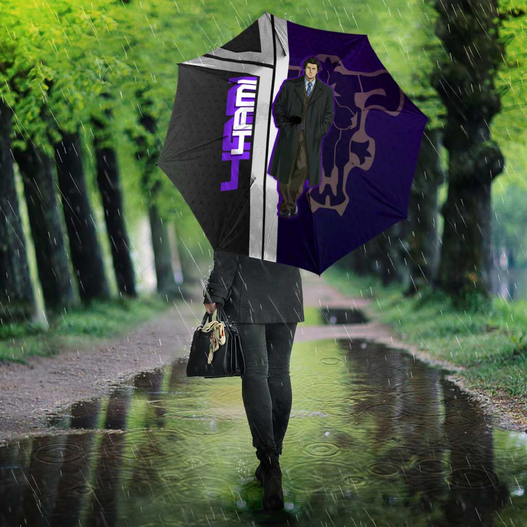 Yami Sukehiro Umbrella Dark Anime Graphic Style