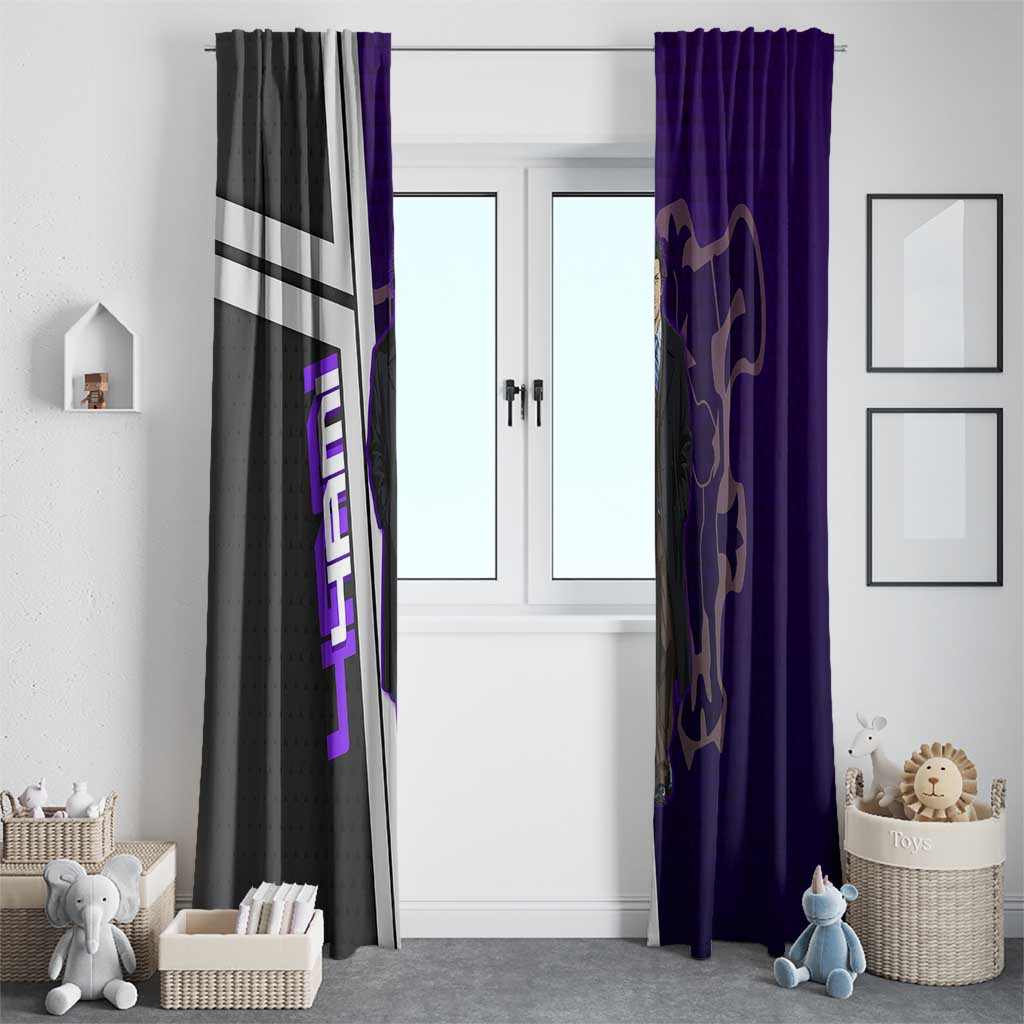 Yami Sukehiro Window Curtain Dark Anime Graphic Style