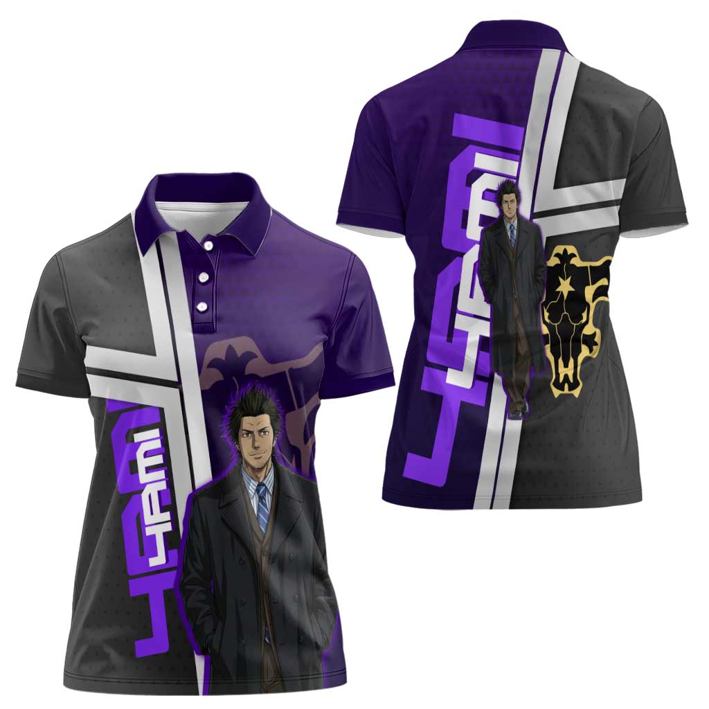 Yami Sukehiro Women Polo Shirt Dark Anime Graphic Style