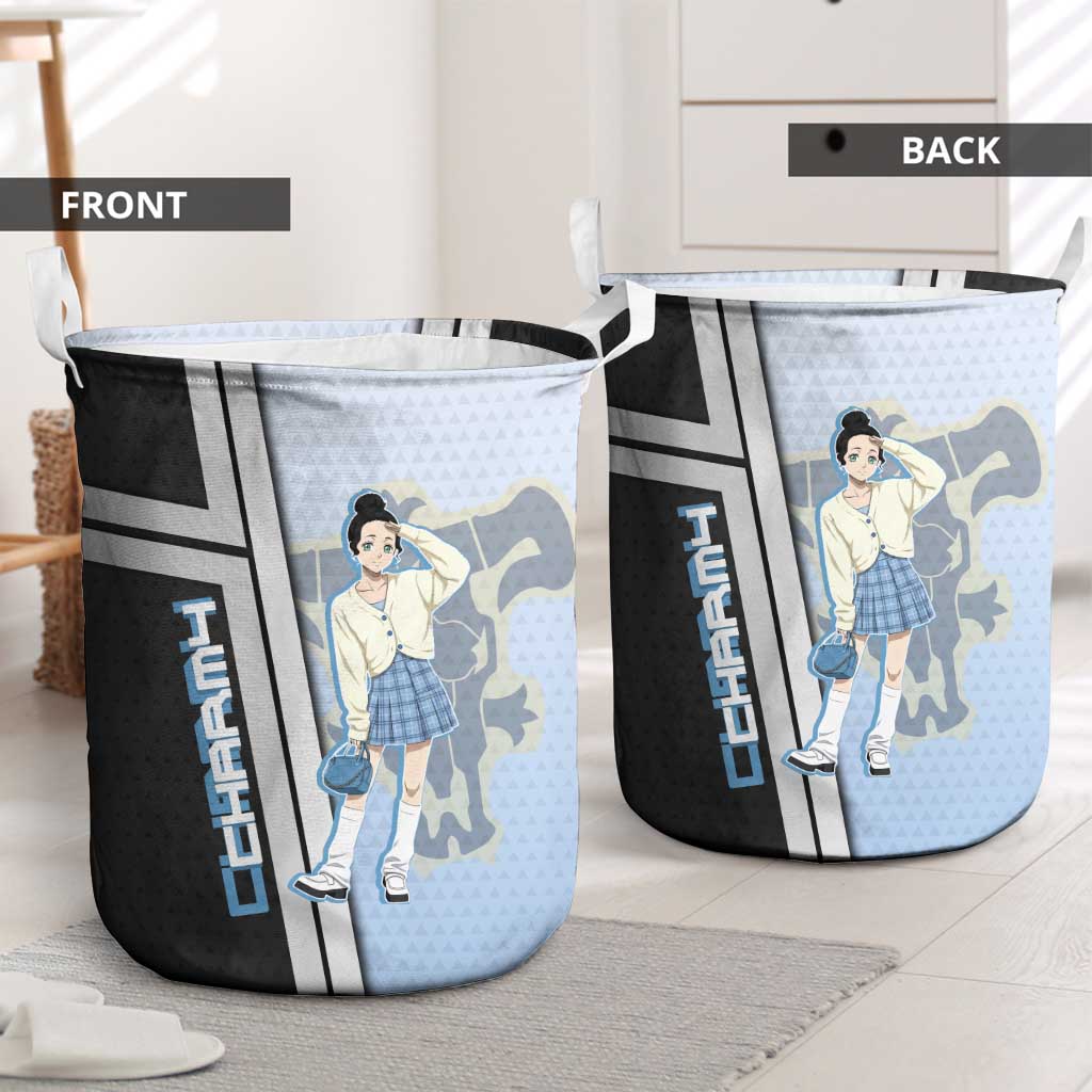 Charmy Pappitson Laundry Basket Soft Pastel Anime Style
