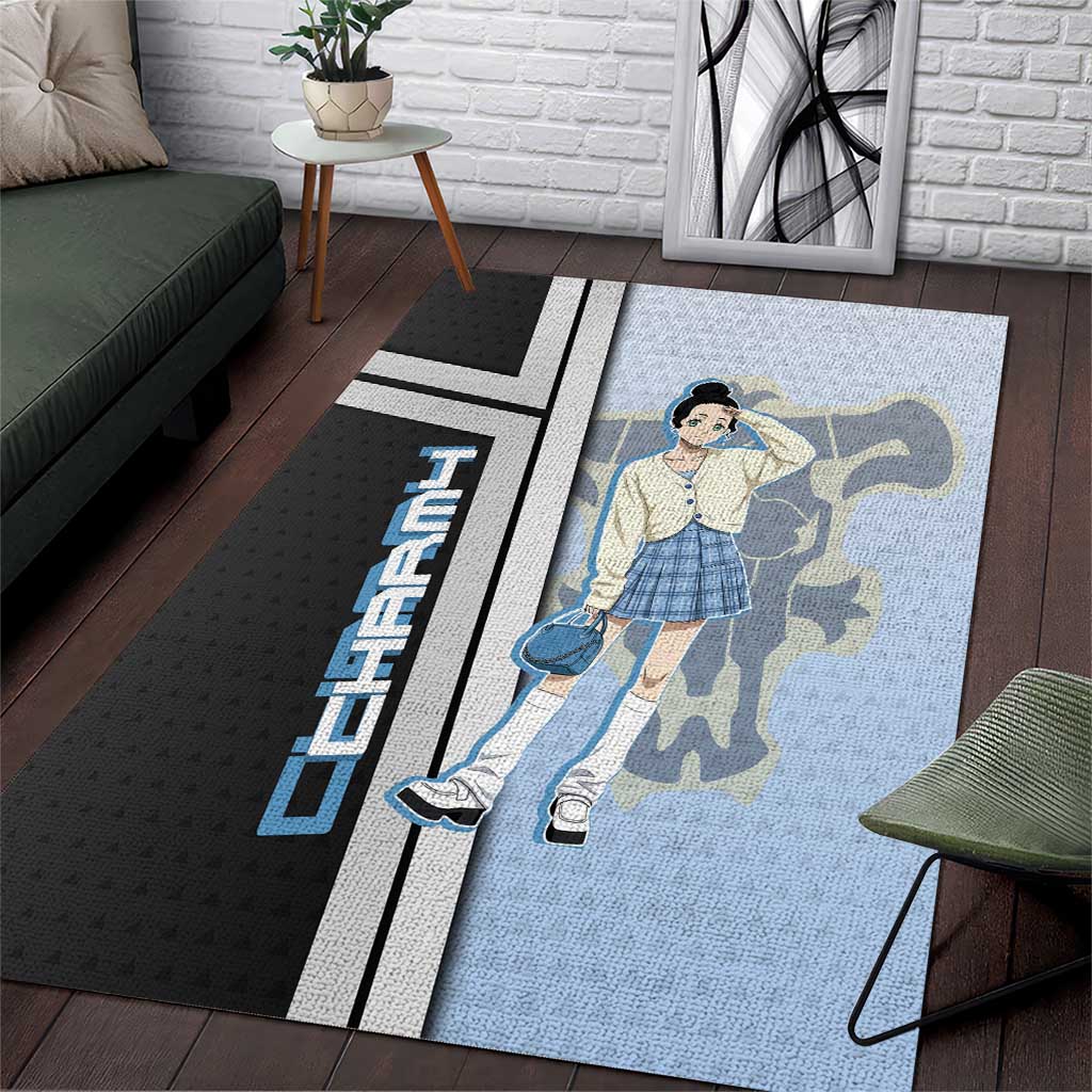 Charmy Pappitson Area Rug Soft Pastel Anime Style