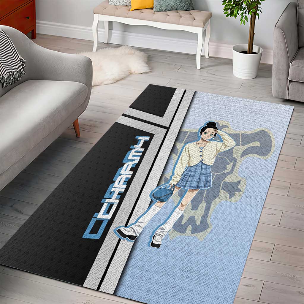 Charmy Pappitson Area Rug Soft Pastel Anime Style