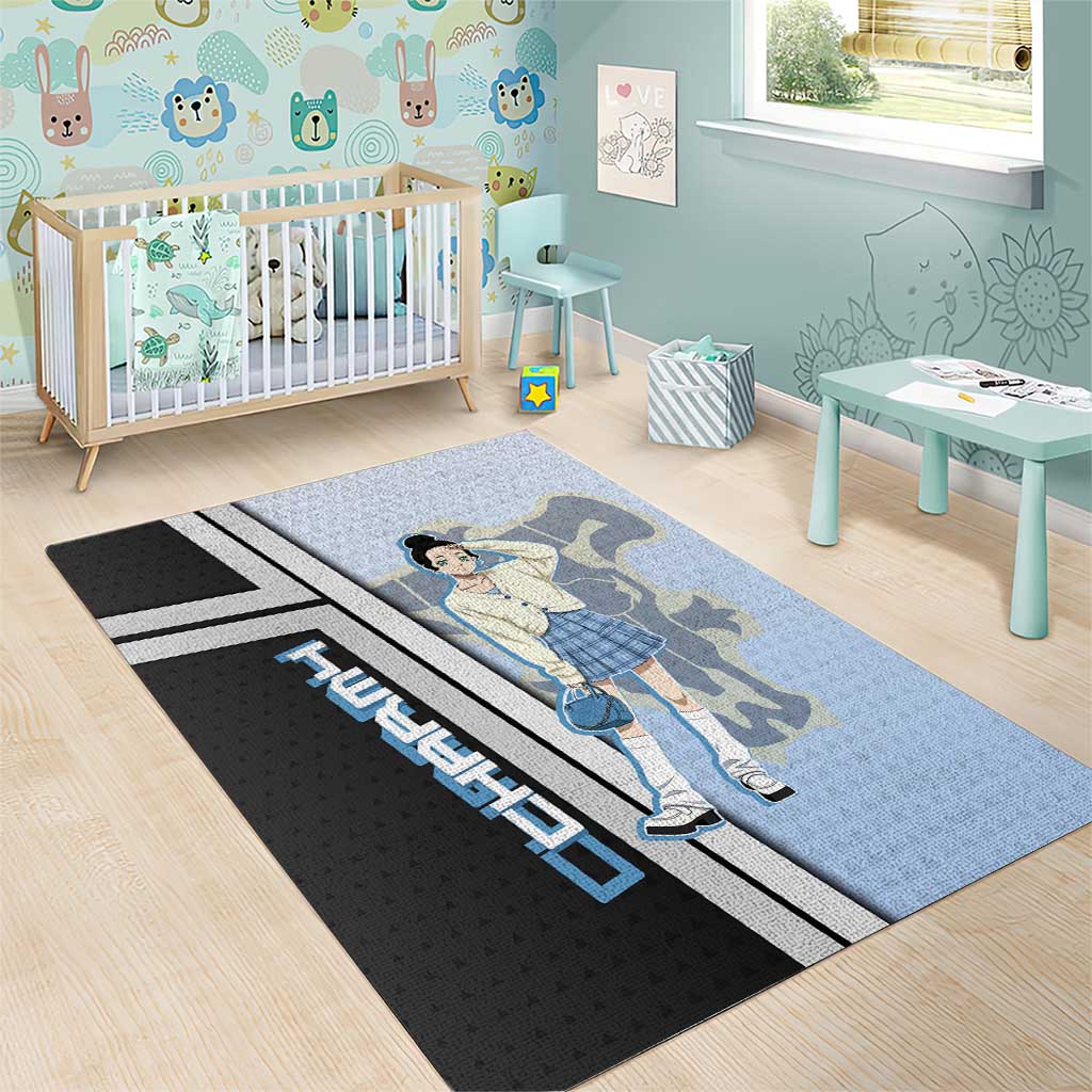 Charmy Pappitson Area Rug Soft Pastel Anime Style