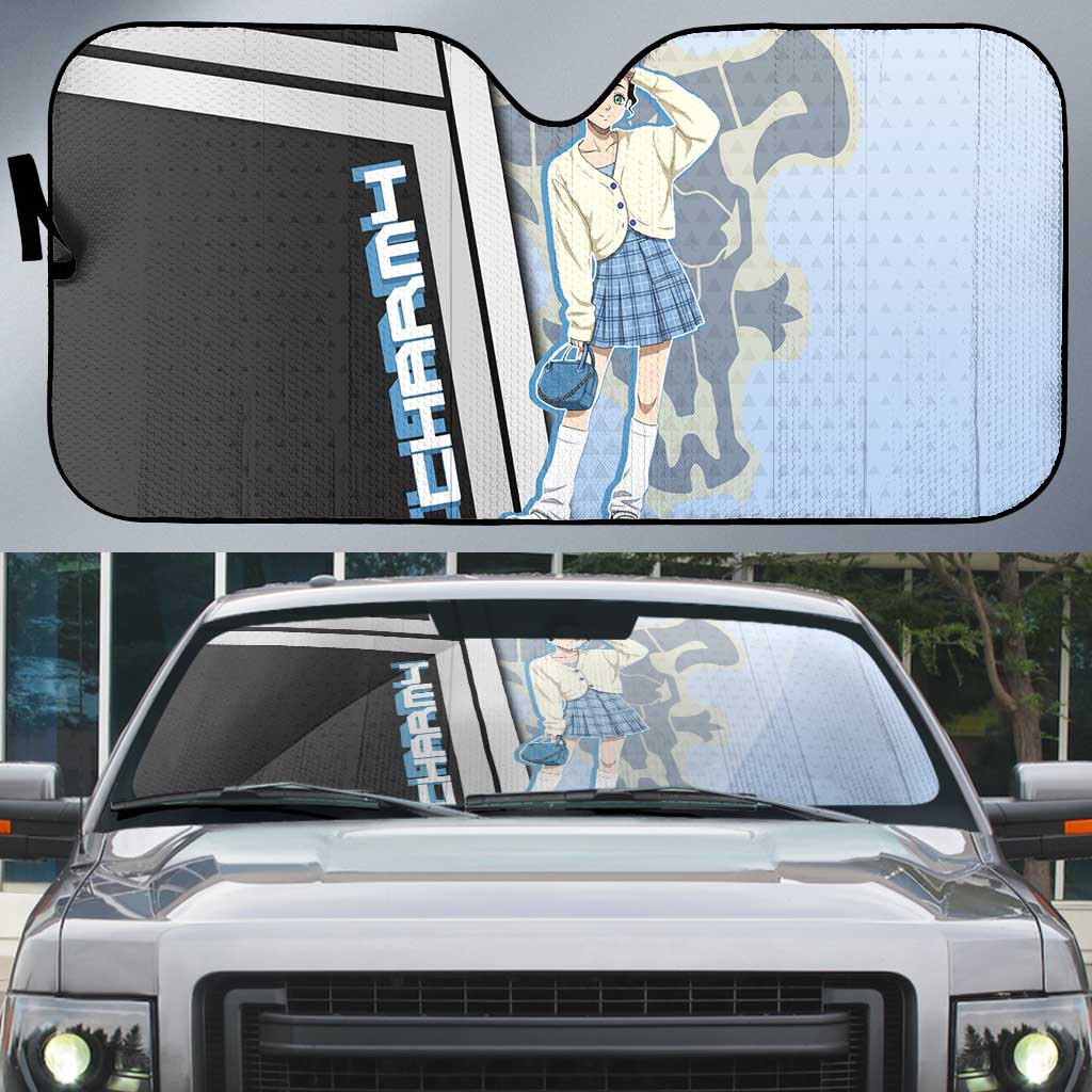 Charmy Pappitson Auto Sun Shade Soft Pastel Anime Style