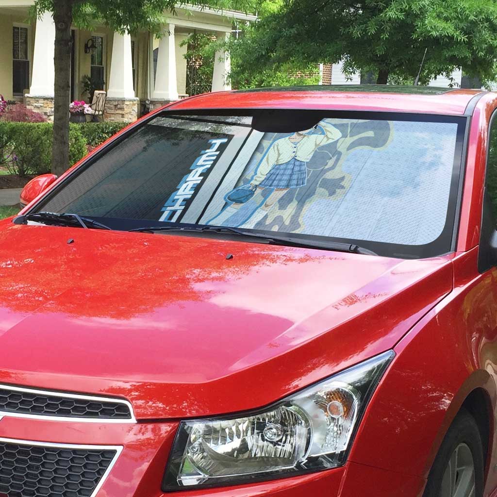 Charmy Pappitson Auto Sun Shade Soft Pastel Anime Style