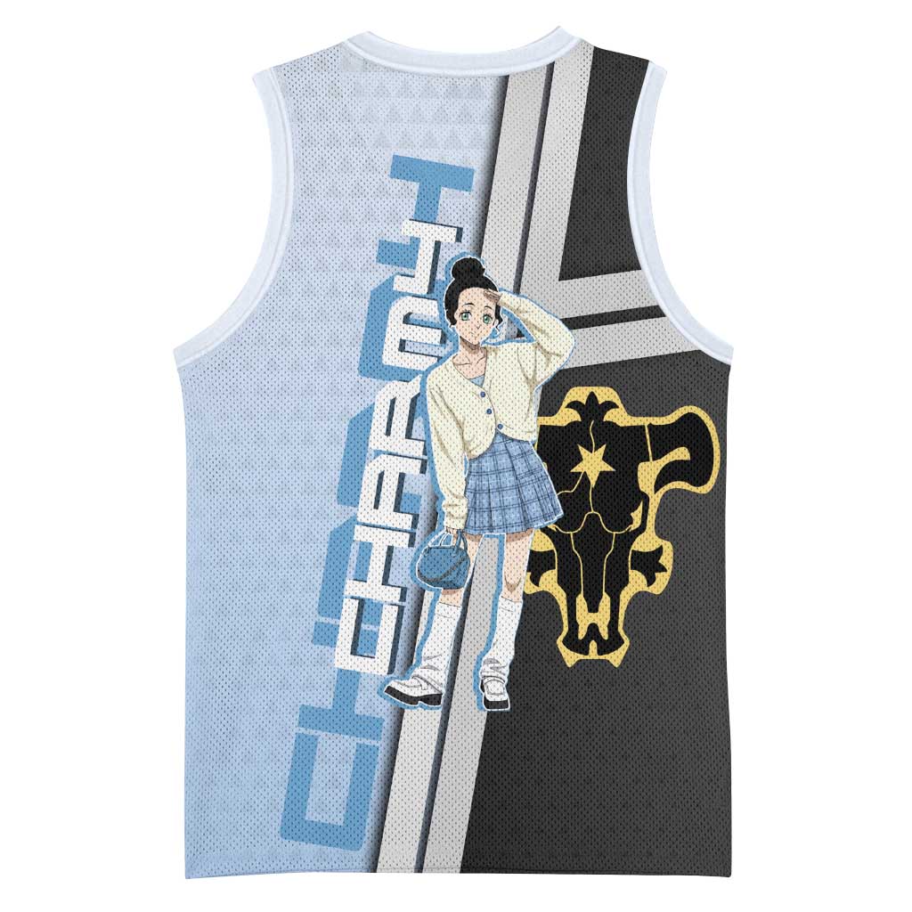 Charmy Pappitson Basketball Jersey Soft Pastel Anime Style