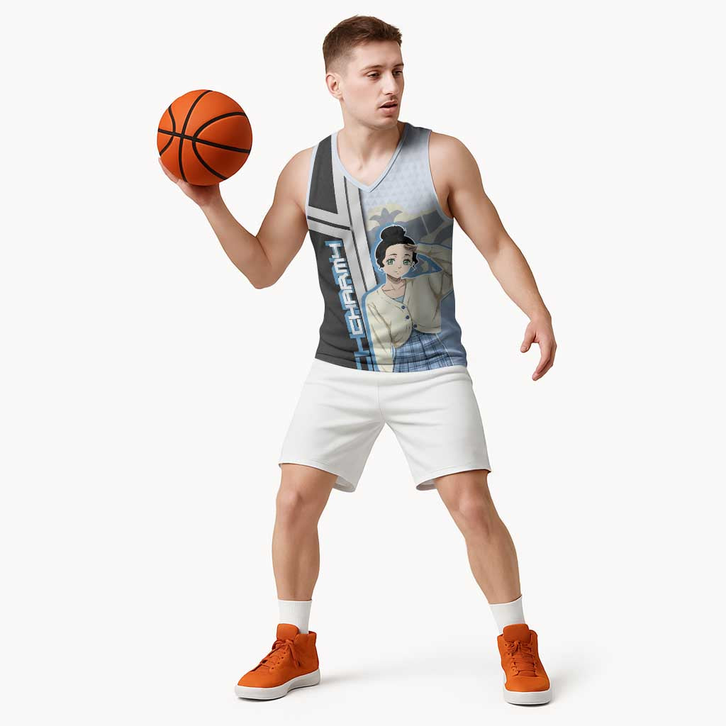 Charmy Pappitson Basketball Jersey Soft Pastel Anime Style