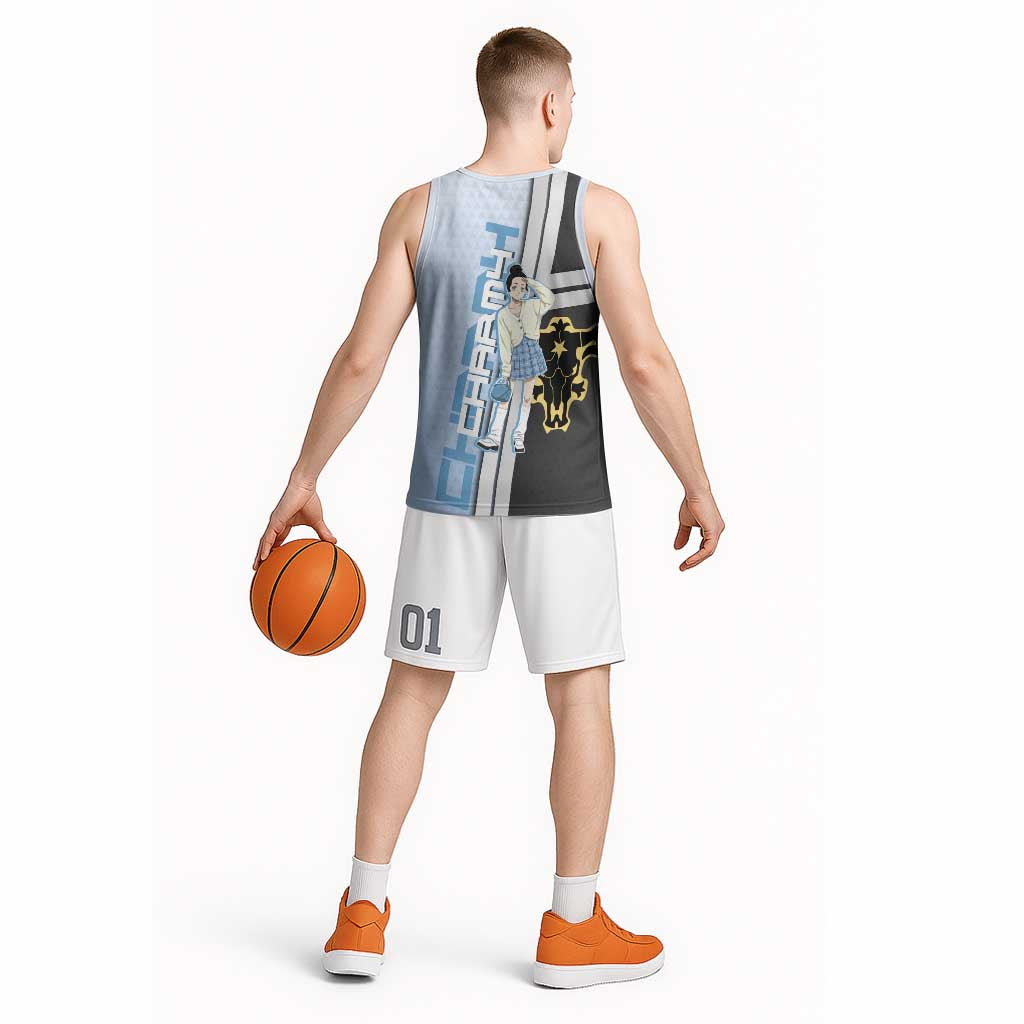 Charmy Pappitson Basketball Jersey Soft Pastel Anime Style