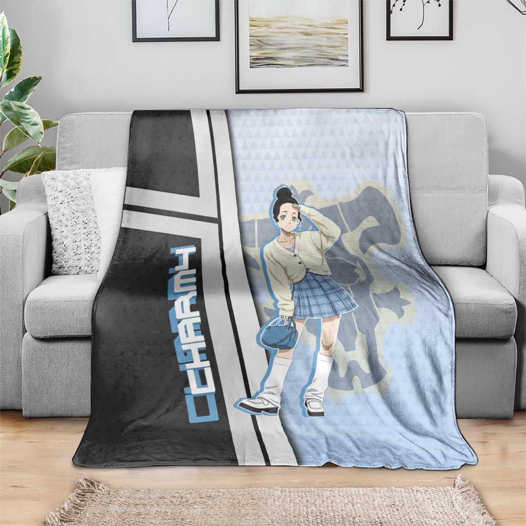 Charmy Pappitson Blanket Soft Pastel Anime Style