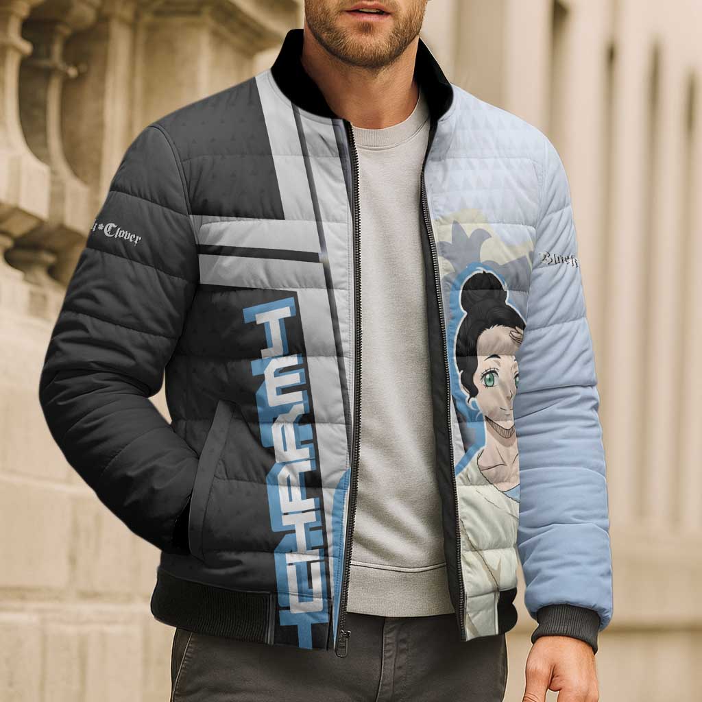 Charmy Pappitson Bomber Puffer Jacket Soft Pastel Anime Style
