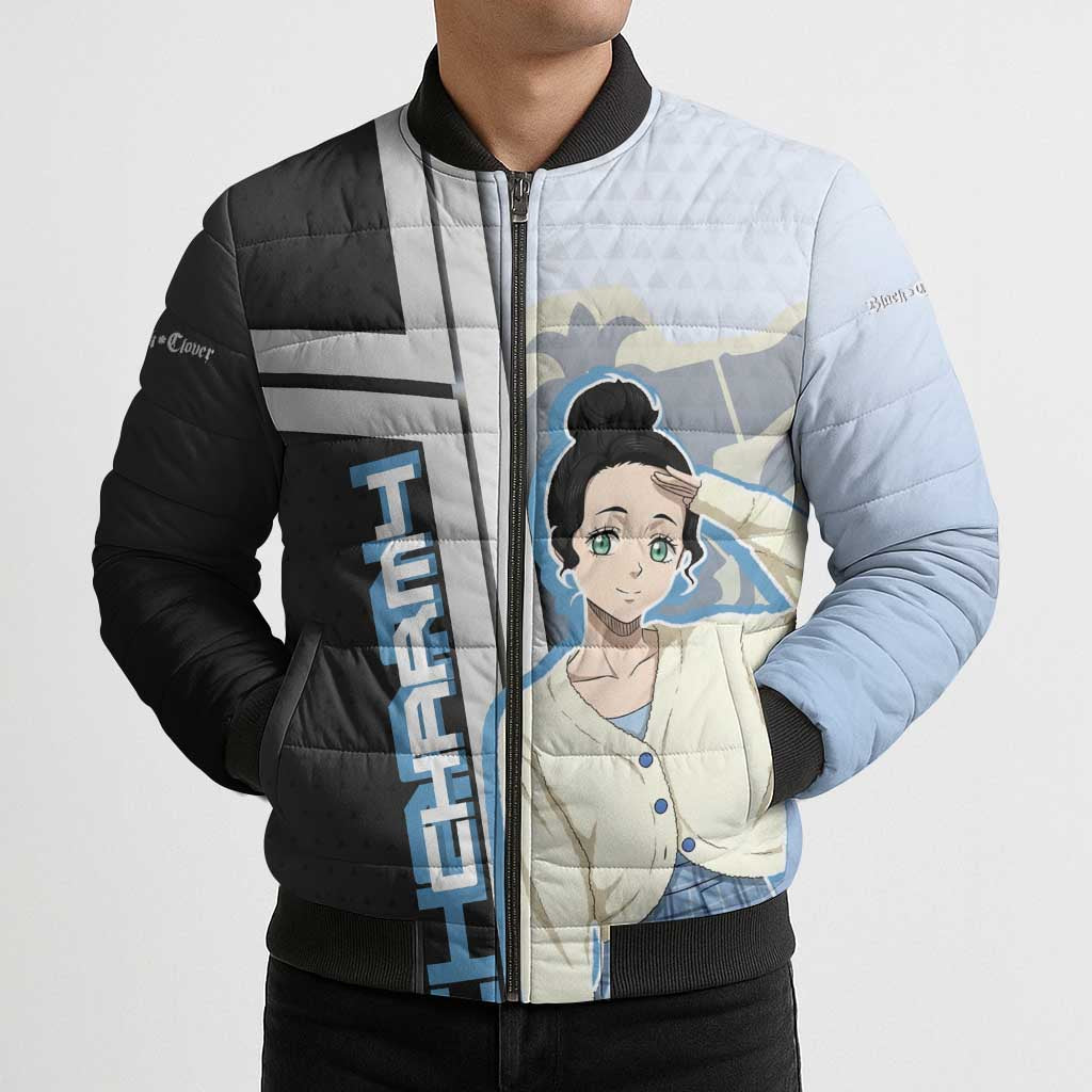 Charmy Pappitson Bomber Puffer Jacket Soft Pastel Anime Style