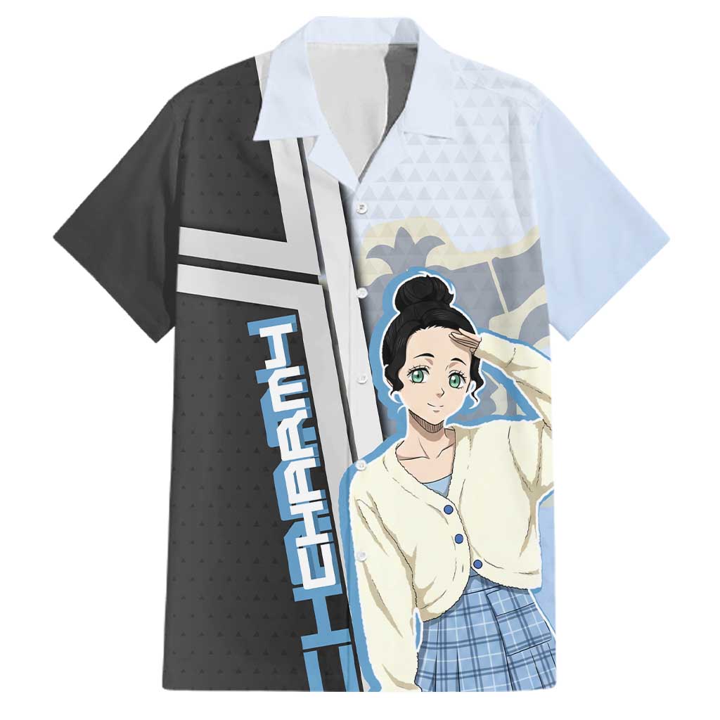 Charmy Pappitson Family Matching Off Shoulder Short Dress and Hawaiian Shirt Soft Pastel Anime Style