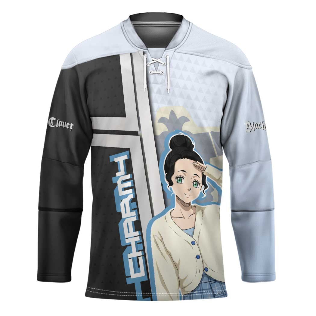 Charmy Pappitson Hockey Jersey Soft Pastel Anime Style