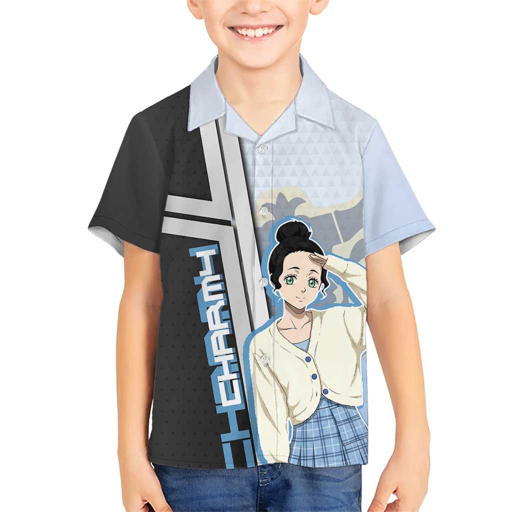 Charmy Pappitson Kid Hawaiian Shirt Soft Pastel Anime Style