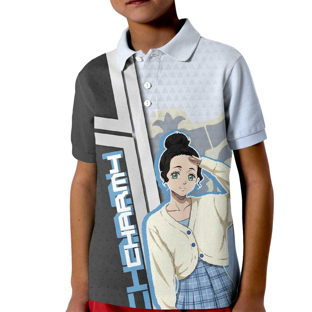 Charmy Pappitson Kid Polo Shirt Soft Pastel Anime Style