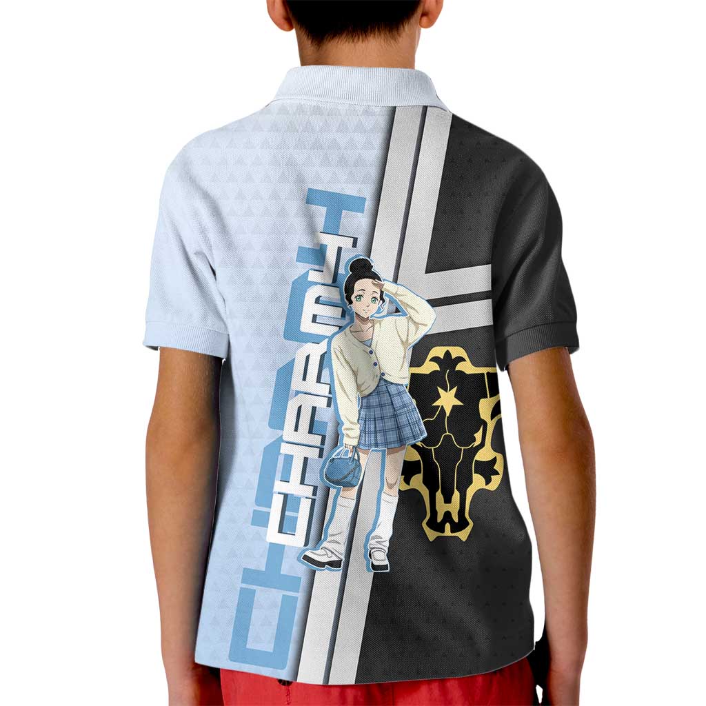 Charmy Pappitson Kid Polo Shirt Soft Pastel Anime Style
