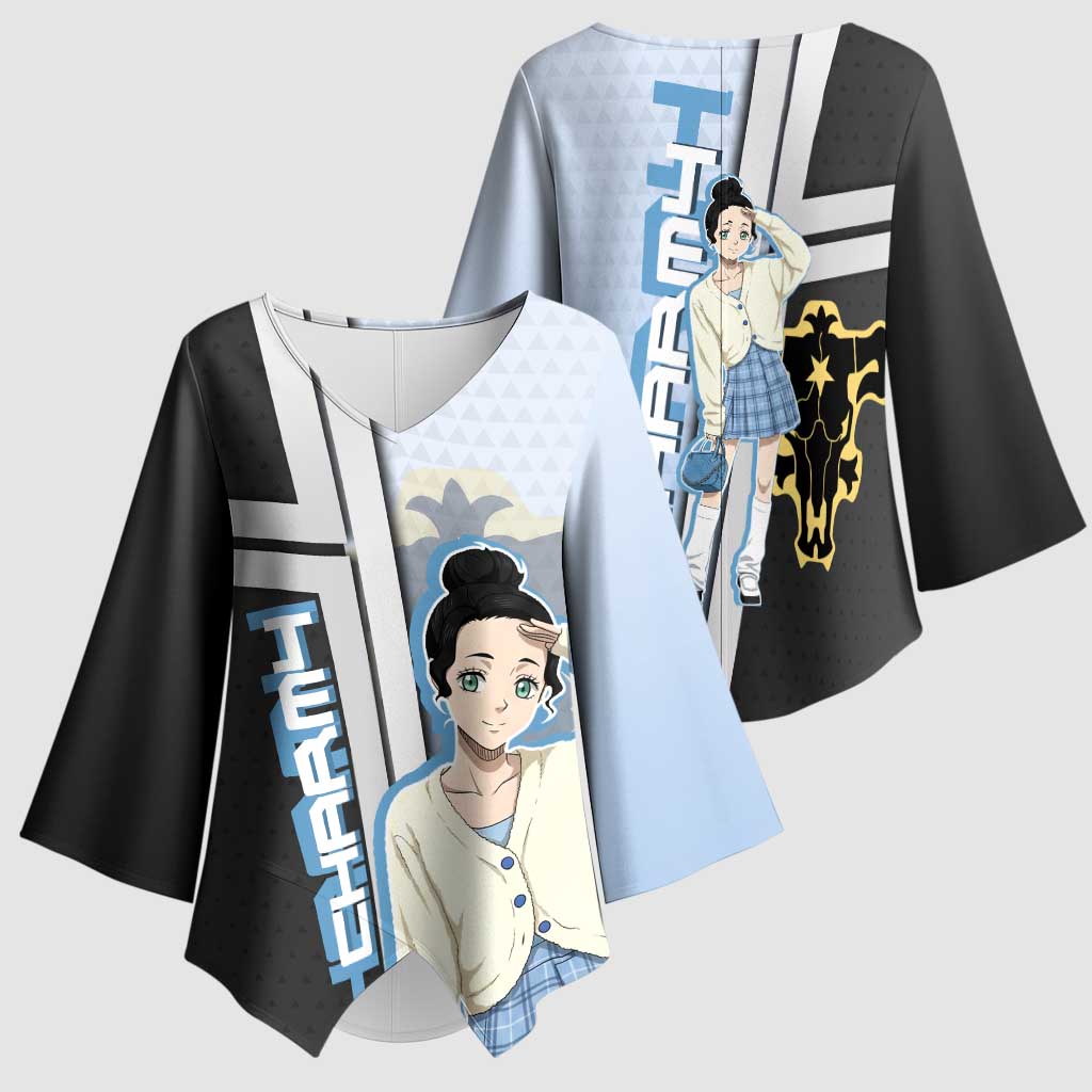 Charmy Pappitson Kimono Sleeve Blouse Soft Pastel Anime Style