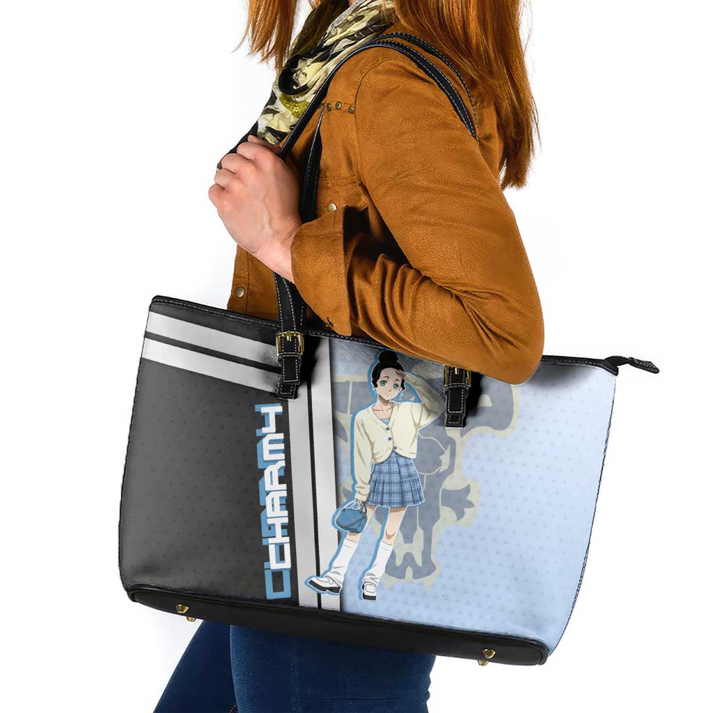 Charmy Pappitson Leather Tote Bag Soft Pastel Anime Style