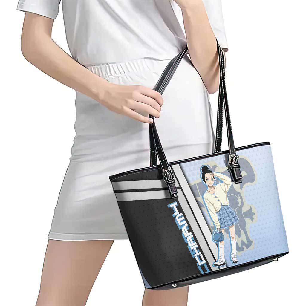 Charmy Pappitson Leather Tote Bag Soft Pastel Anime Style