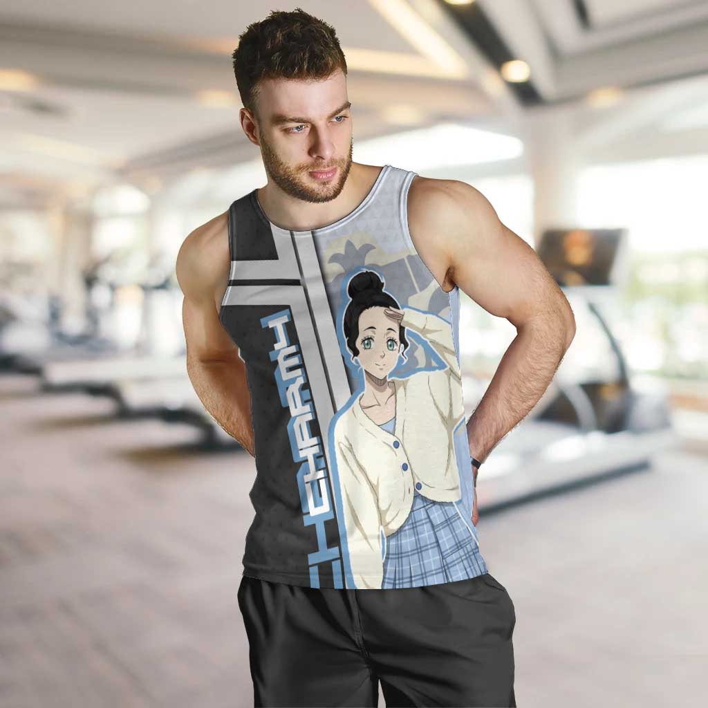 Charmy Pappitson Men Tank Top Soft Pastel Anime Style