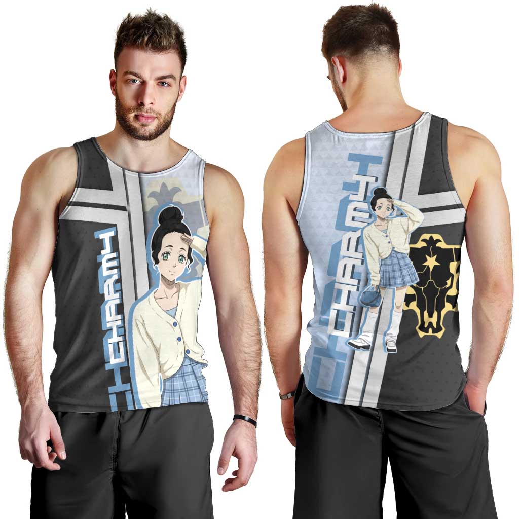 Charmy Pappitson Men Tank Top Soft Pastel Anime Style