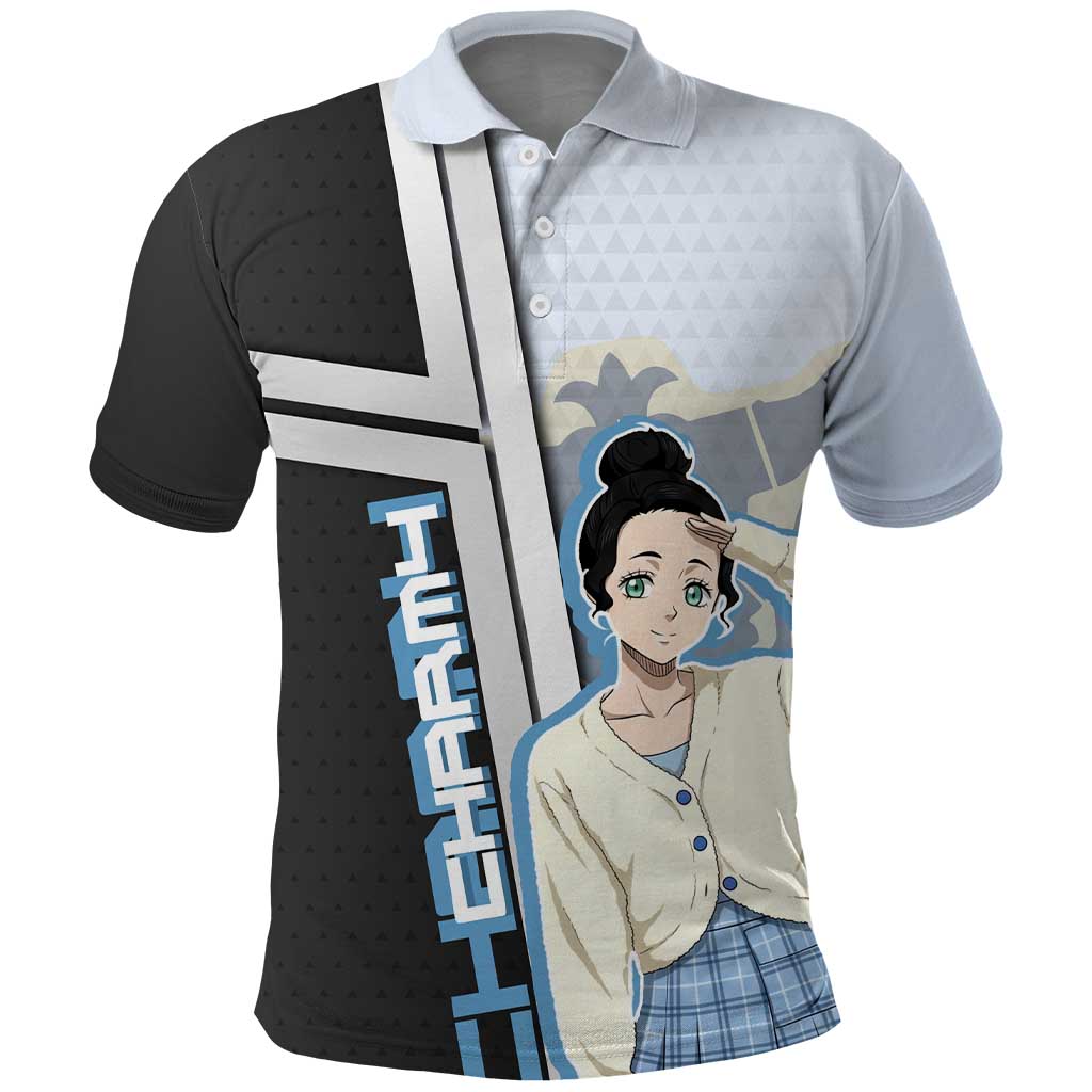 Charmy Pappitson Polo Shirt Soft Pastel Anime Style
