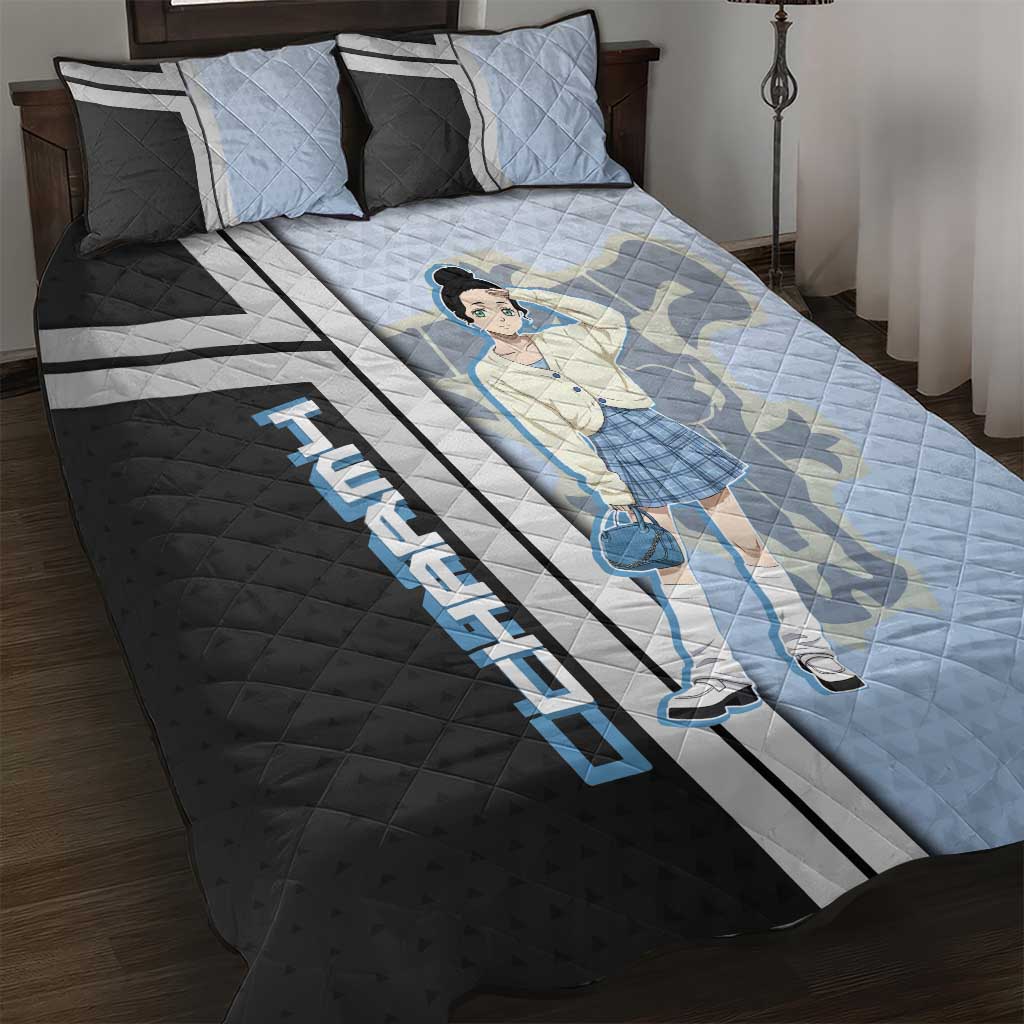 Charmy Pappitson Quilt Bed Set Soft Pastel Anime Style