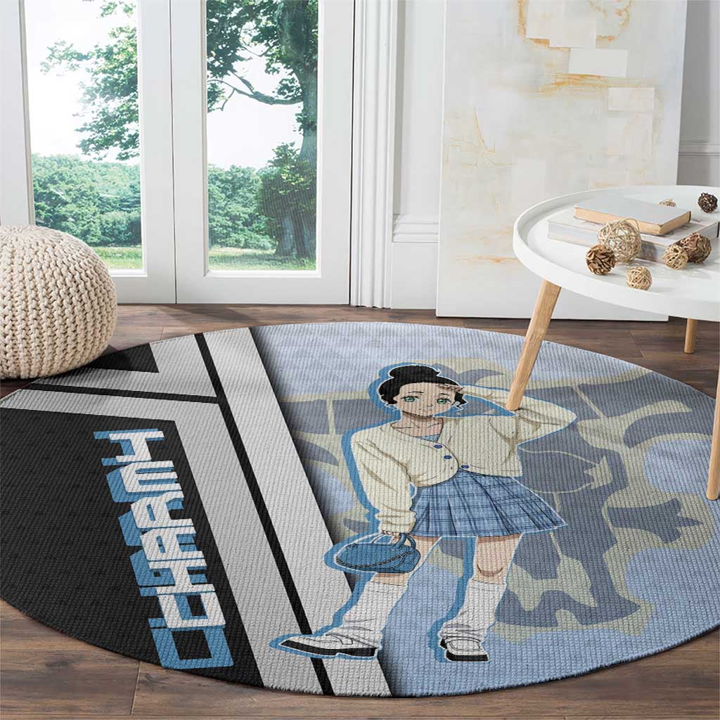 Charmy Pappitson Round Carpet Soft Pastel Anime Style