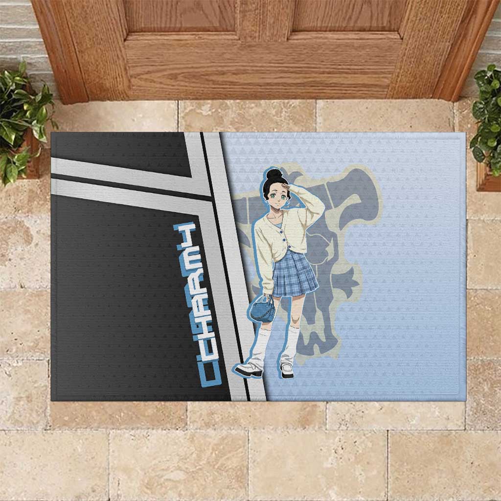 Charmy Pappitson Rubber Doormat Soft Pastel Anime Style