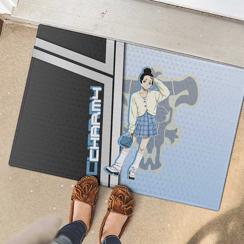 Charmy Pappitson Rubber Doormat Soft Pastel Anime Style