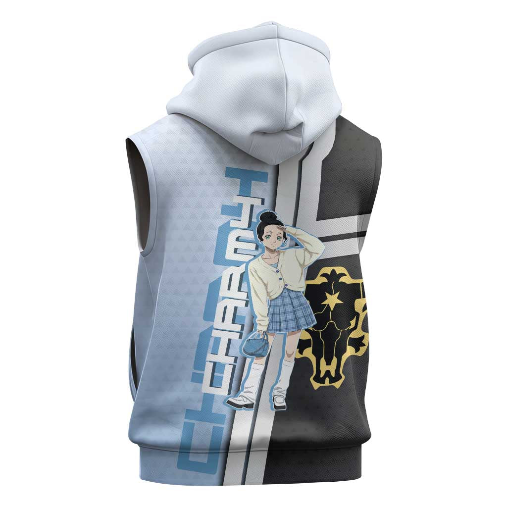 Charmy Pappitson Sleeveless Hoodie Soft Pastel Anime Style