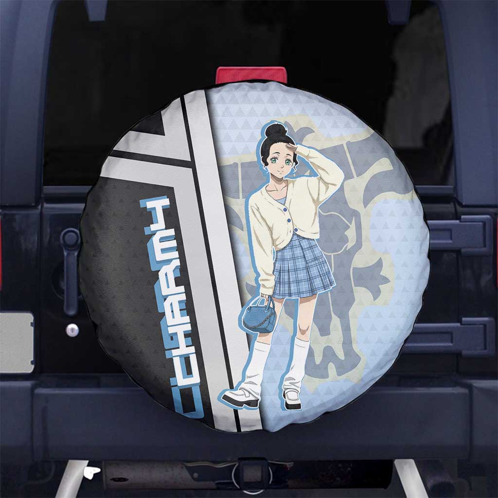 Charmy Pappitson Spare Tire Cover Soft Pastel Anime Style