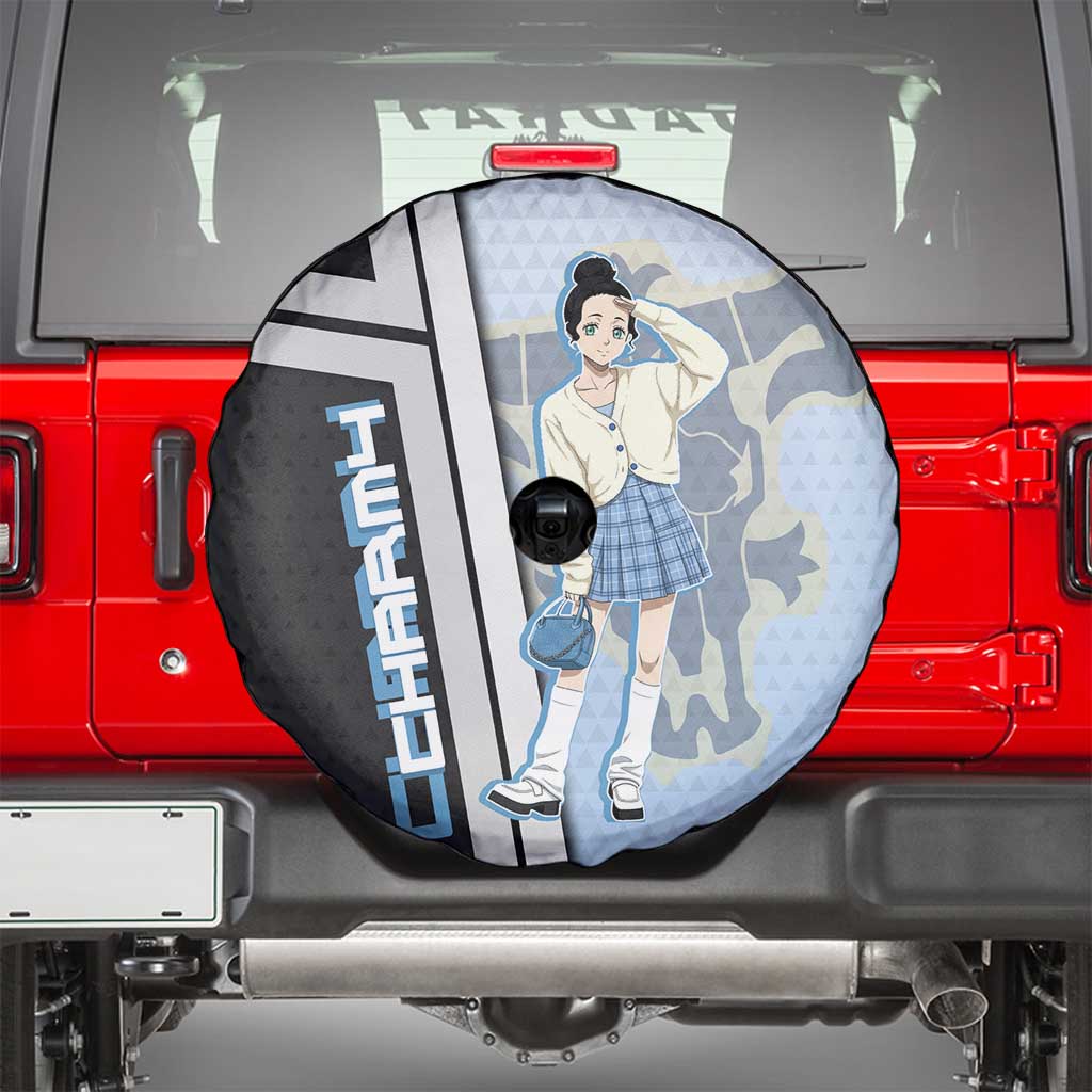Charmy Pappitson Spare Tire Cover Soft Pastel Anime Style