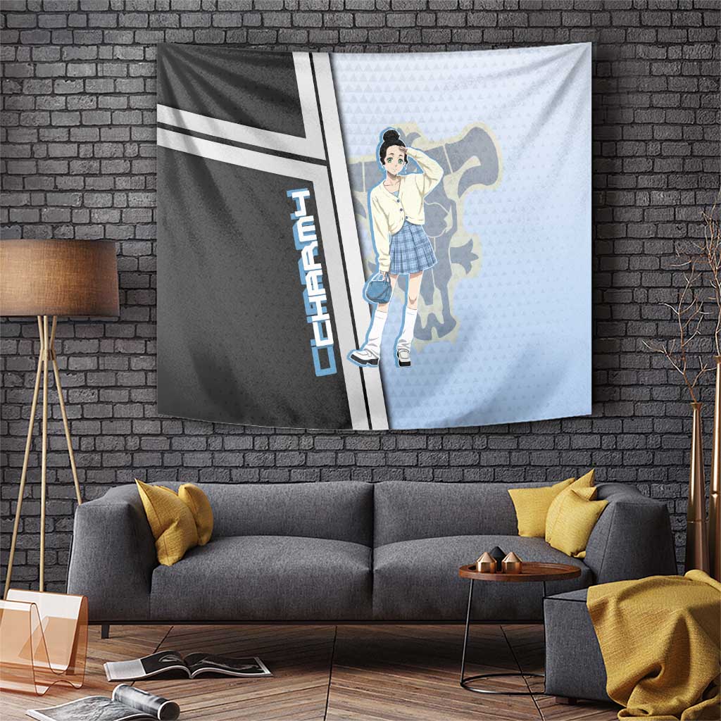 Charmy Pappitson Tapestry Soft Pastel Anime Style