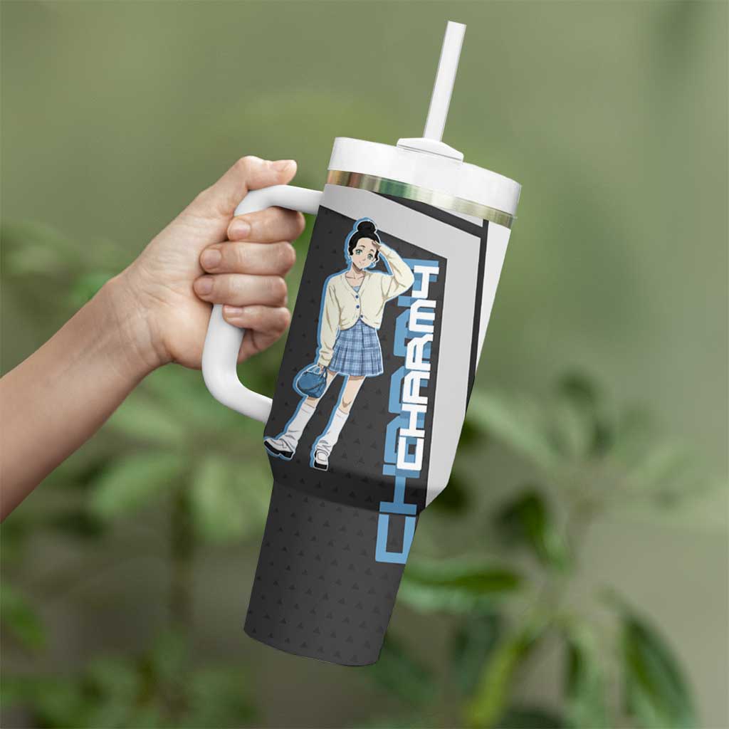 Charmy Pappitson Tumbler With Handle Soft Pastel Anime Style