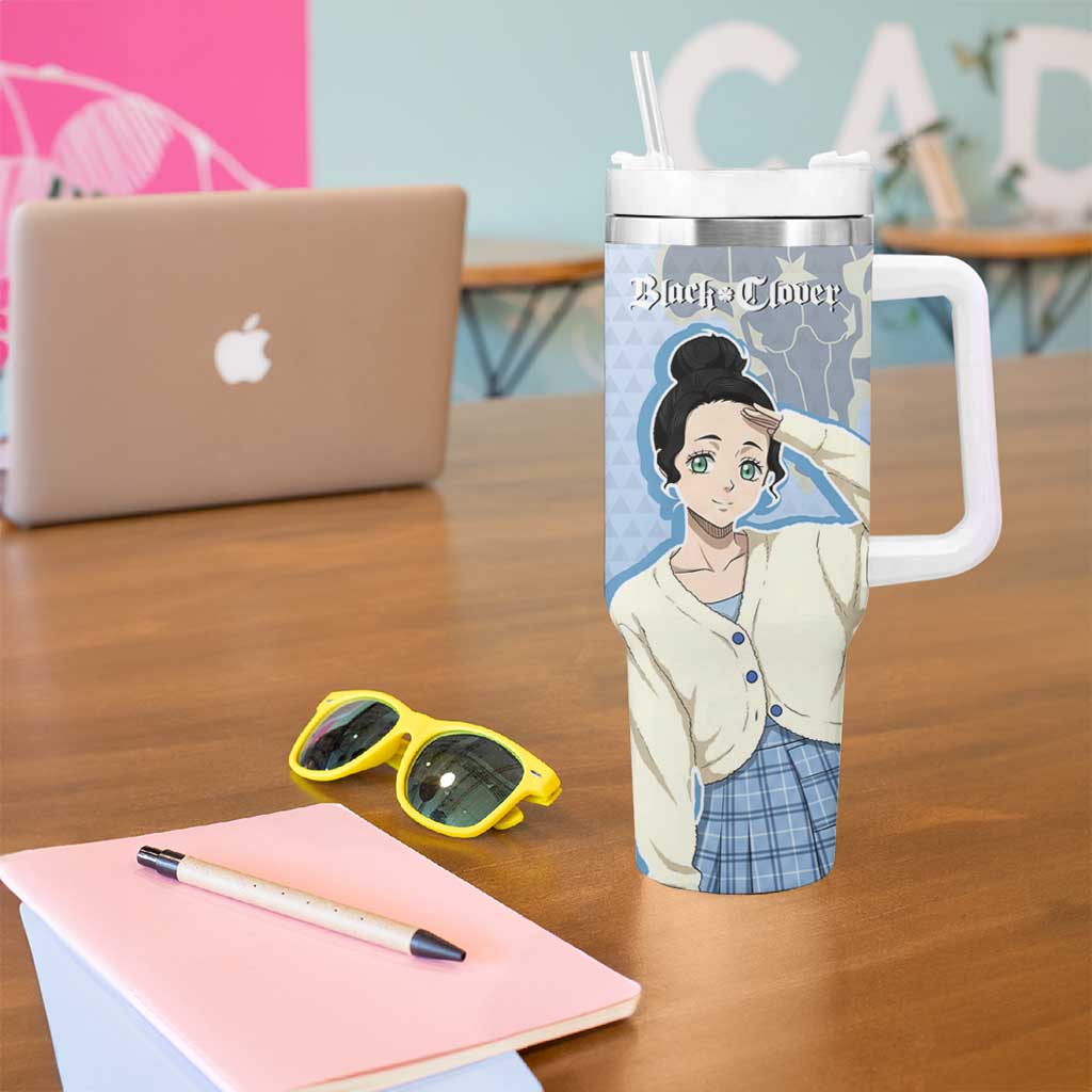 Charmy Pappitson Tumbler With Handle Soft Pastel Anime Style