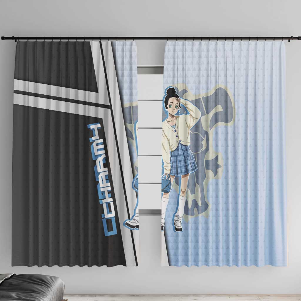 Charmy Pappitson Window Curtain Soft Pastel Anime Style