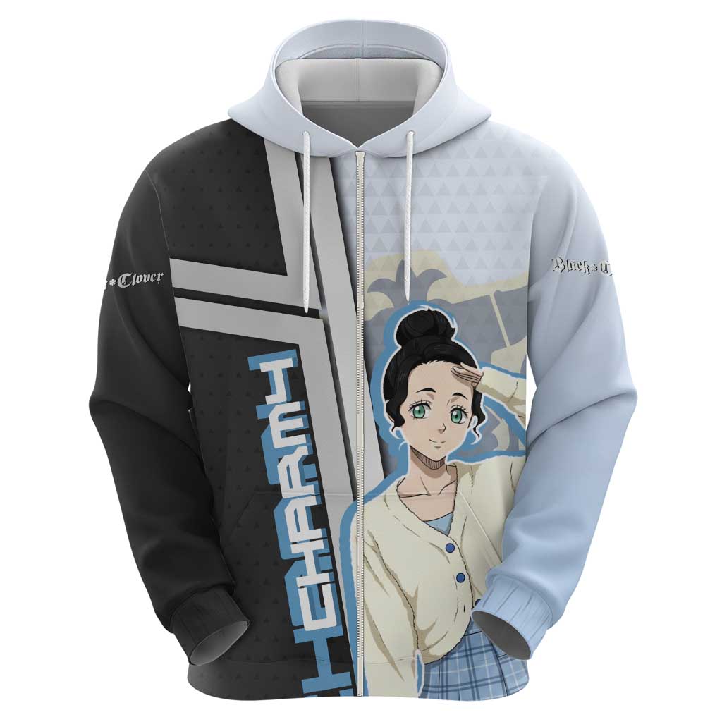 Charmy Pappitson Zip Hoodie Soft Pastel Anime Style