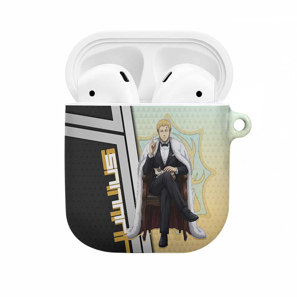 Julius Novachrono AirPods Case Regal Anime Illustration Style