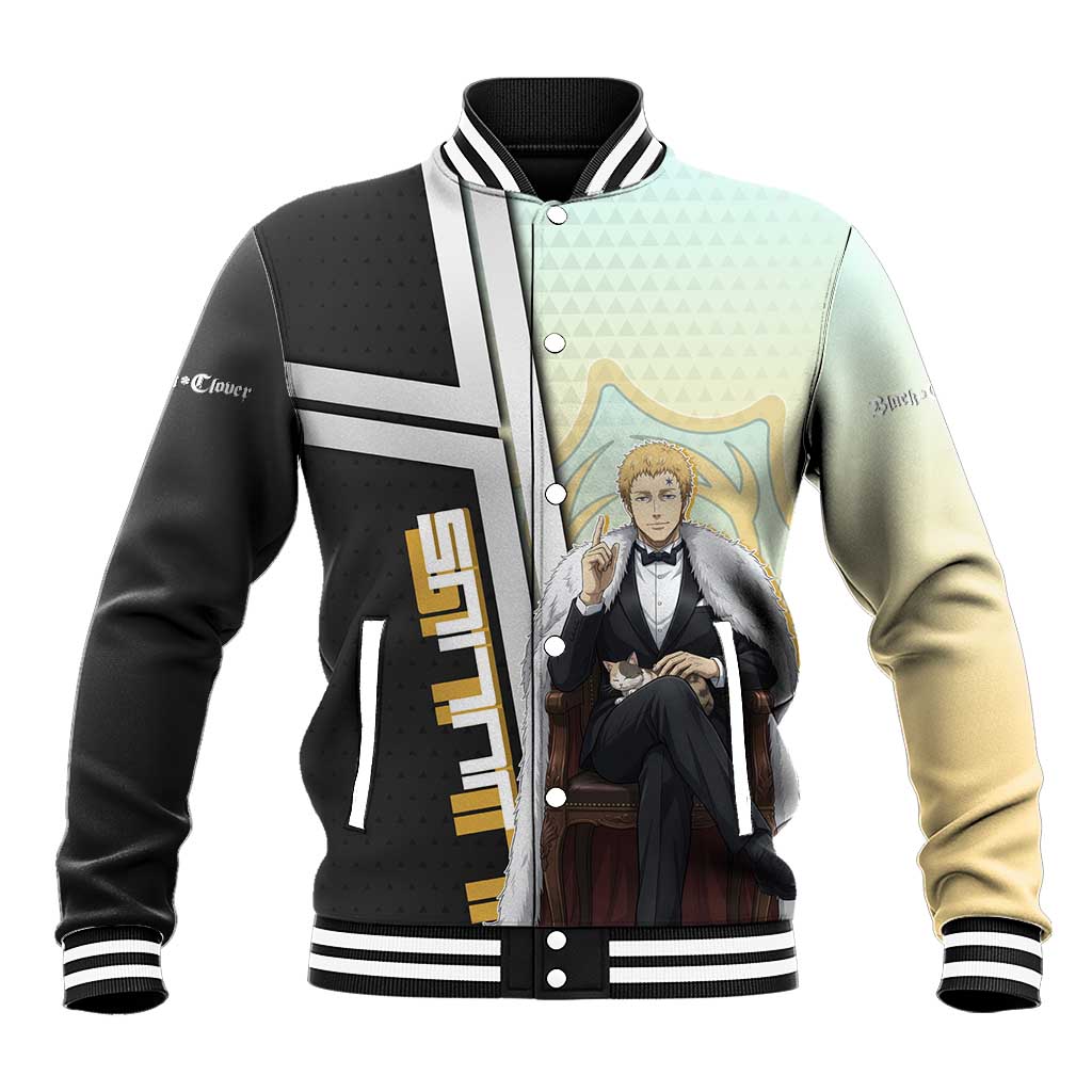 Julius Novachrono Baseball Jacket Regal Anime Illustration Style