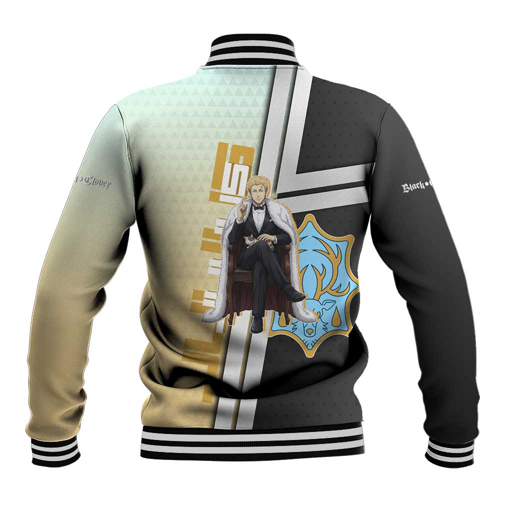 Julius Novachrono Baseball Jacket Regal Anime Illustration Style